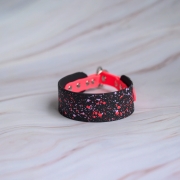 Obroża półzaciskowa 40 mm dla psa – szeroka obroża wodoodporna, PVC/TPU, Bueno DOG