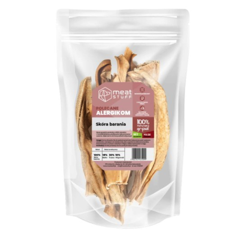 skóra barania dla psa - gryzak naturalny meatstuff