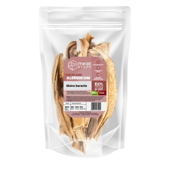 skóra barania dla psa - gryzak naturalny meatstuff