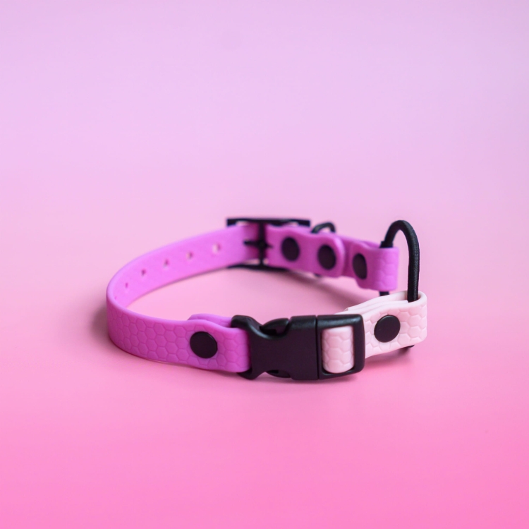 Pasek bungee e-collar 16mm z gumką i stoperem samoblokującym – pasuje do Educator i Dogtra