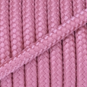 Różowa lina Granny Pink, zbliżenie splotu