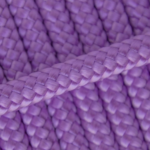 Fioletowa lina Purple, zbliżenie splotu