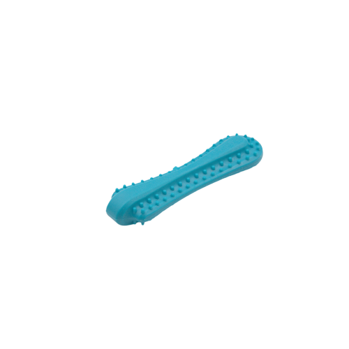 Fiboo Fiboone Puppy 9 cm, niebieski gryzak z wypustkami dla szczeniąt