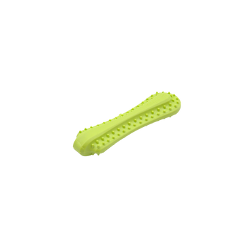 Fiboo Fiboone Puppy 9 cm, zielony gryzak z wypustkami dla szczeniąt