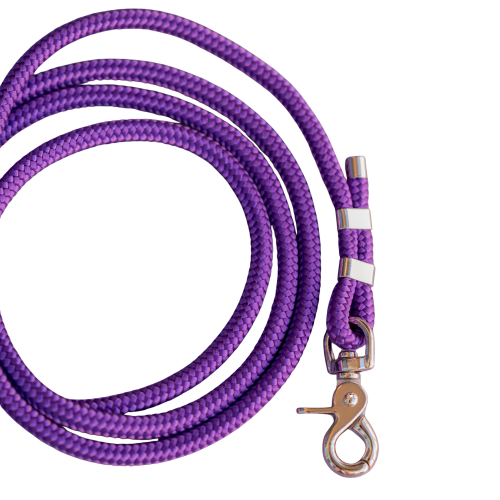 Lina Acid Purple ze złotym karabińczykiem i metalowym wykończeniem