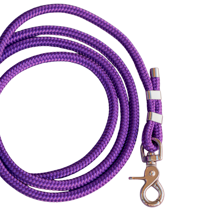 Lina Acid Purple ze złotym karabińczykiem i metalowym wykończeniem