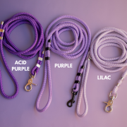 Porównanie fioletowych lin Acid Purple, Purple i Lilac