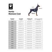 Hurtta Monsoon Coat Buckthorn - płaszcz przeciwdeszczowy dla psa