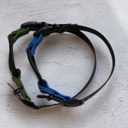 Pasek bungee e-collar 16mm z gumką – uniwersalny, pasuje do Educator Dogtra DOGtrace i innych odbiorników