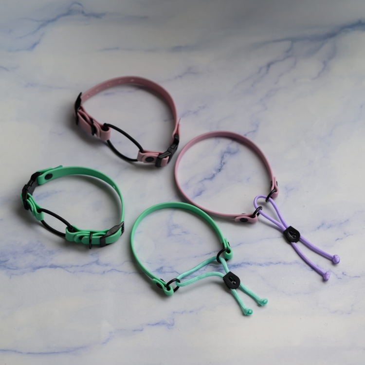 Kolorowy pasek bungee do obroży elektrycznej 16mm – pasuje do Educator Dogtra DOGtrace