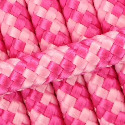 Lina PPM Pink Ribbon w odcieniach różu, zbliżenie splotu