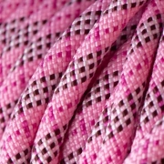 Różowa lina Tartan Pink z wzorem kratki, przykład koloru